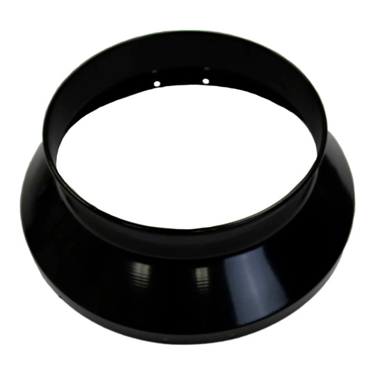 Steel 12-inch single duct adapter for an HSP100ID heater