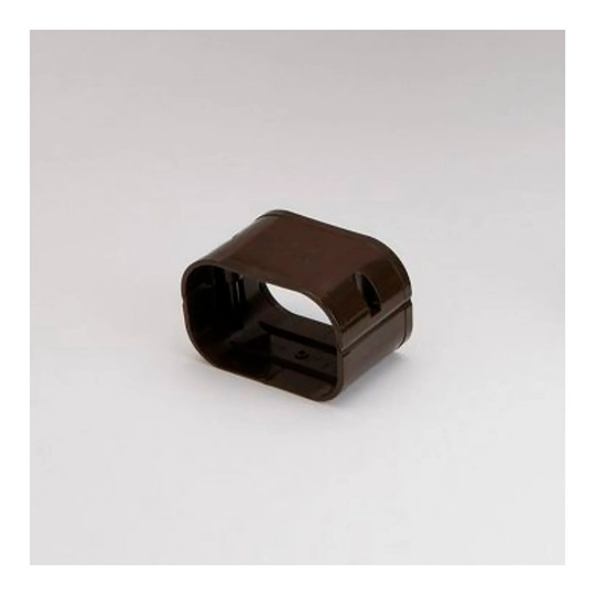 Brown line set duct coupler for 100 mm duct systems