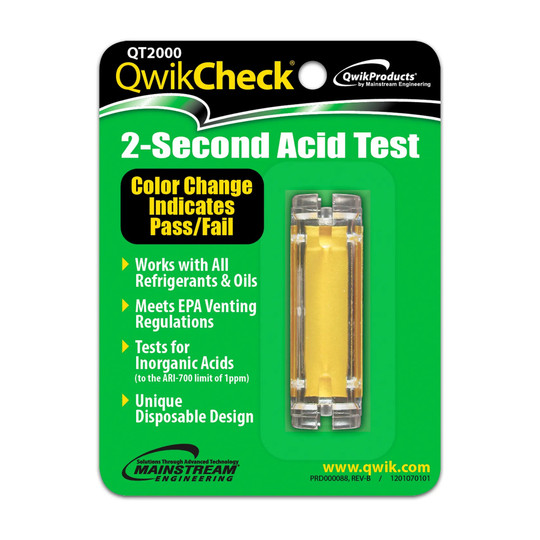 AC inorganic acid test kit, 25-pack