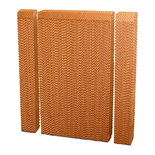 Evaporative cooler replacement media pad set