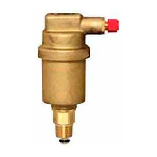 Top air vent with 1/2 inch NPT connection for heating and cooling systems