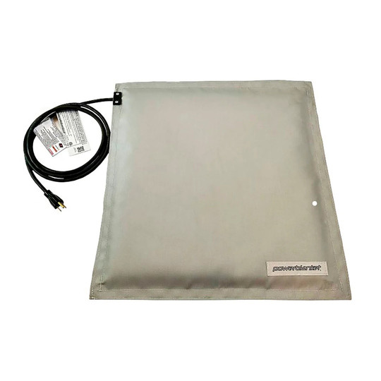 Gray 18 in. x 18 in. high-temperature curing blanket