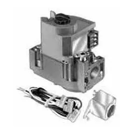 Dual intermittent pilot gas valve with 3/4 inch inlet and outlet connections
