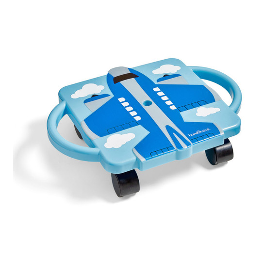 Dark Blue Plane Glider Scooter Board