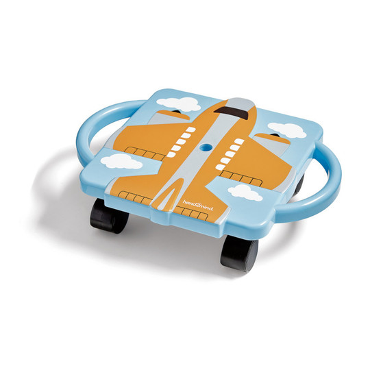Orange Plane Glider Scooter Board