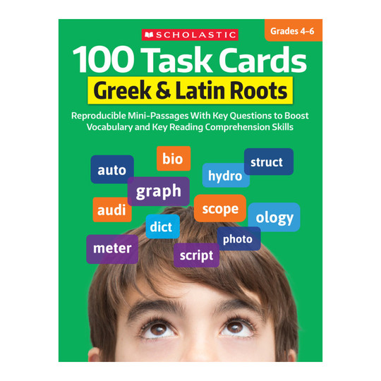 Greek & Latin Roots Task Cards for Grades 4–6