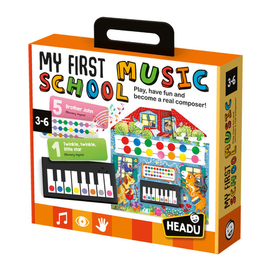 First Music School Learning Set for Ages 3–6