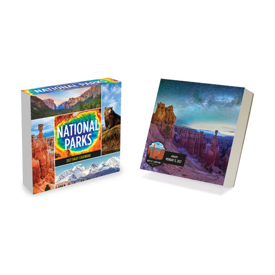 2027 National Parks Daily Desktop Calendar