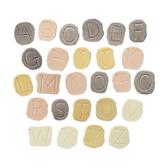 Uppercase Letter Tracing Stones Set