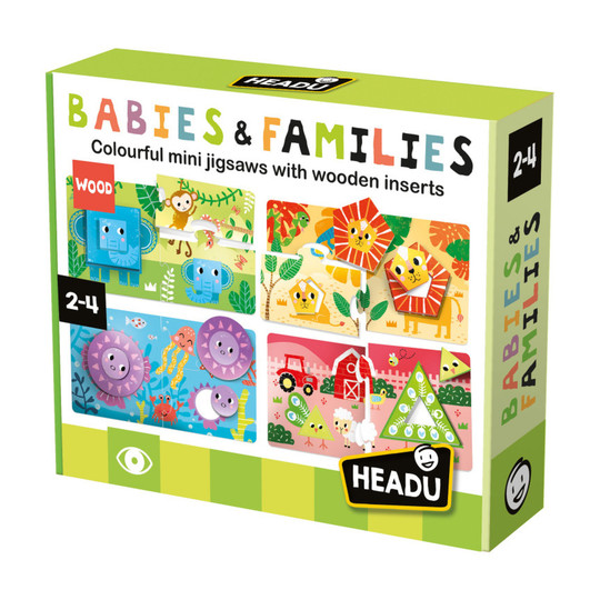 Babies & Families Matching Puzzle Activity Set