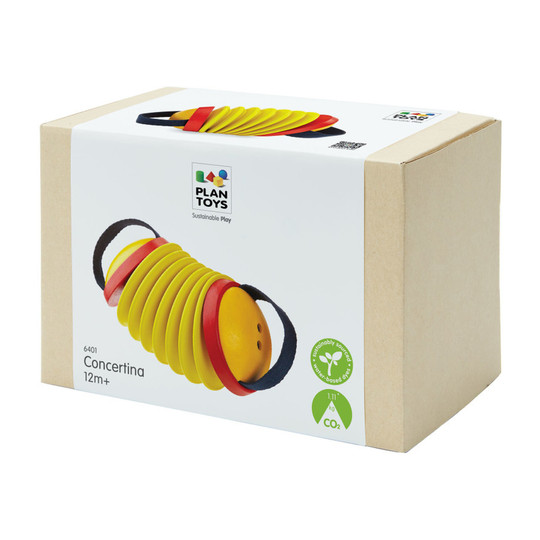 Wooden Toy Concertina Percussion Instrument