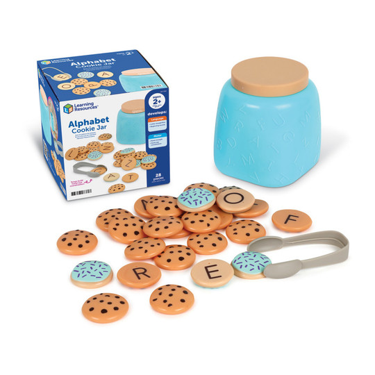 Alphabet Cookie Jar Letter Recognition Activity Set