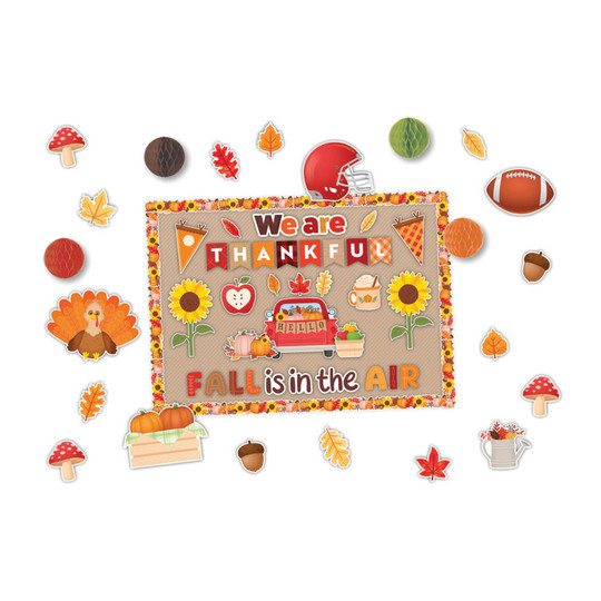 Fall Classroom Decor Kit, 105 Pieces