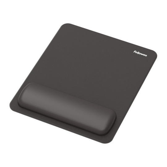 Black Mouse Pad Wrist Rest