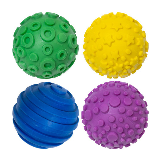 Texture Twist Sensory Balls, Set of 4