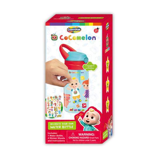 Cocomelon DIY Water Bottle Craft Kit