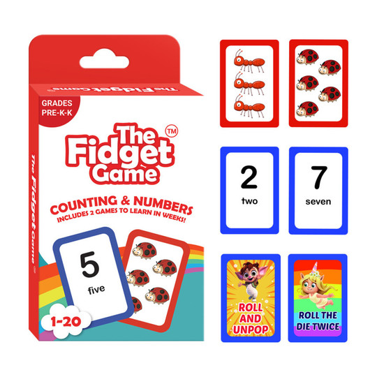 Counting and Numbers Card Pack for Pre-K and Kindergarten