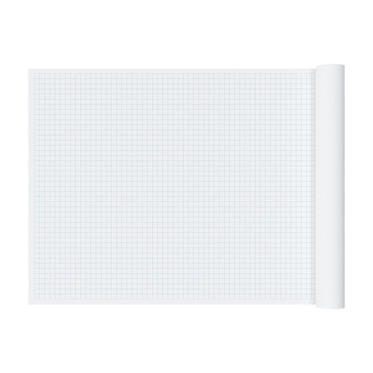 Blue 2 cm Graph Paper Roll, 36 in. x 120 in.