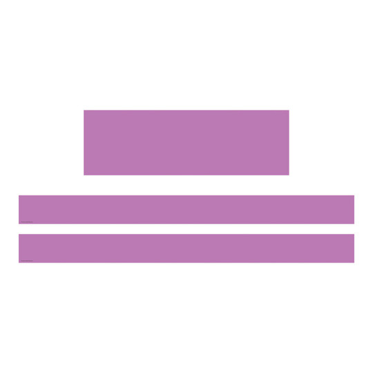Purple Crush Straight Border Trim, 2-Pack