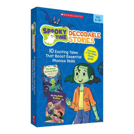 Spooky Decodable Reading Stories, 10-Tale Set