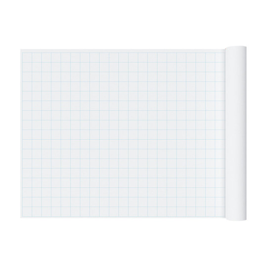 Blue 2-Inch Grid Graph Paper Roll, 36 in. x 120 in.