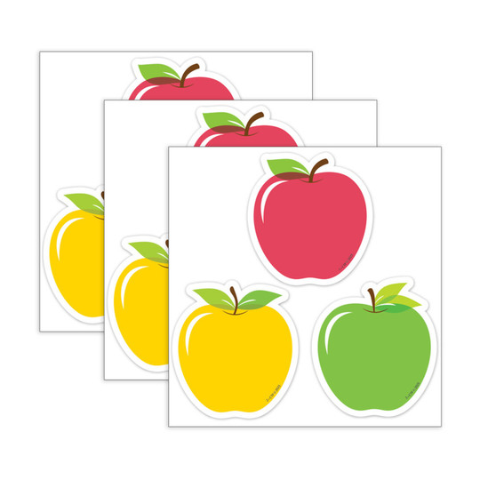 Apple Designer Cut-Outs, 3 in., 108 Count