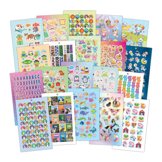 Cute Animals Sticker Pad
