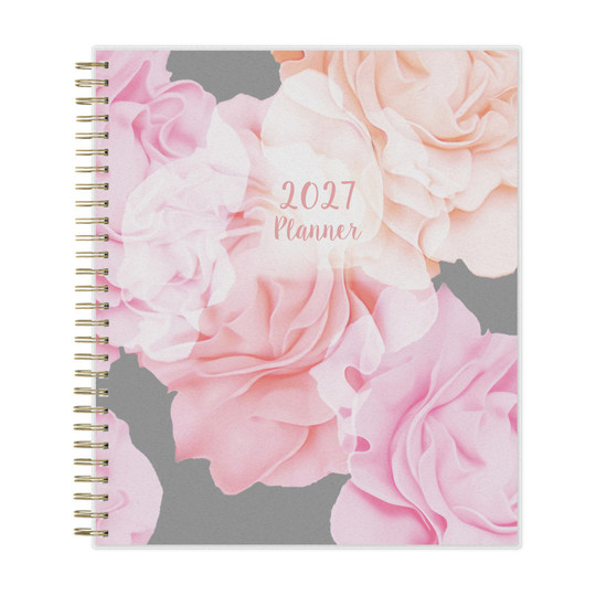 2027 Joselyn Floral Monthly Planner, 8 x 10