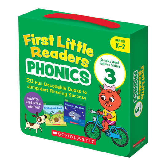 Phonics Reader Set 3 for Grades K–2 with Carry Case and Family Guide