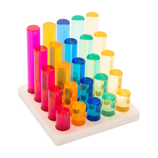 Colorful Gem Columns Activity Set
