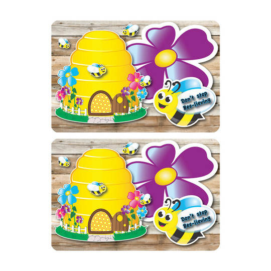 Bee-Lieve Bee Theme Mouse Pads, 2-Pack