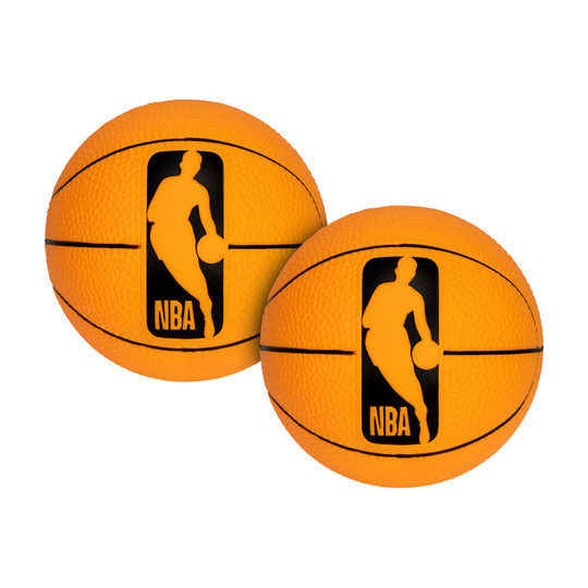 5-Inch Orange Foam Basketballs, 2-Pack