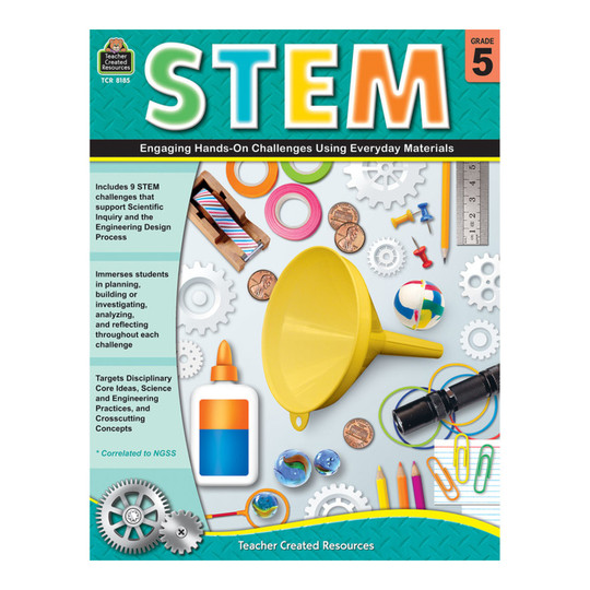 Grade 5 STEM Hands-On Challenges Book