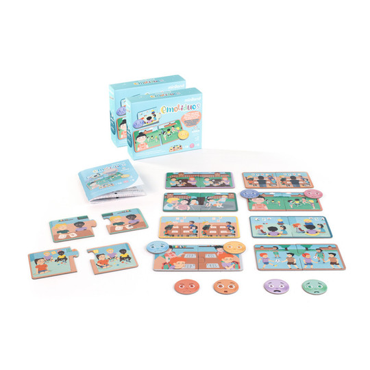 Emotiduos Emotion Learning Board Game Set, Pack of 2