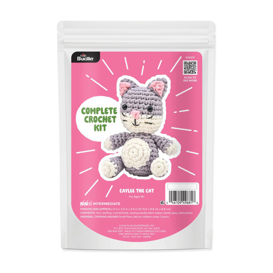 Caylee the Cat Amigurumi Crochet Kit