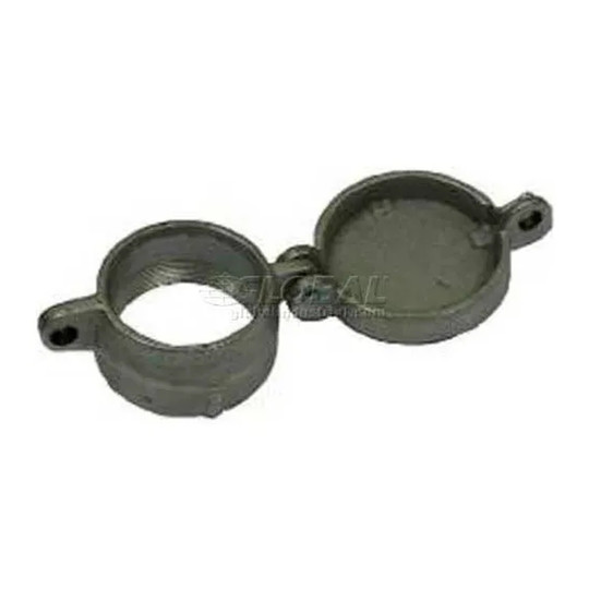 Black iron 2-inch locking vented oil tank fill cap