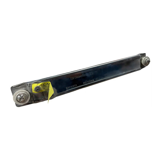 120V 100W component strip heater with opposite-end terminals