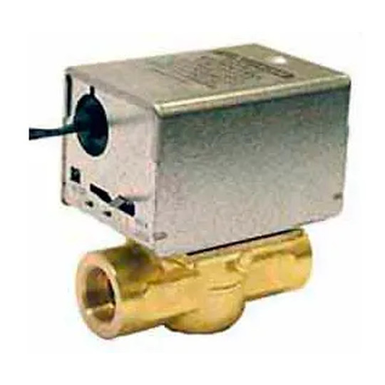 120V motorized zone valve with 1 inch NPT connection