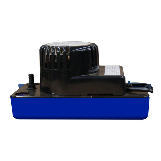 Low-profile 115V condensate pump with 24 ft lift