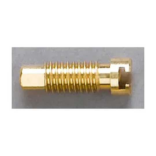 Manifold feed screw for compatible HVAC service manifolds