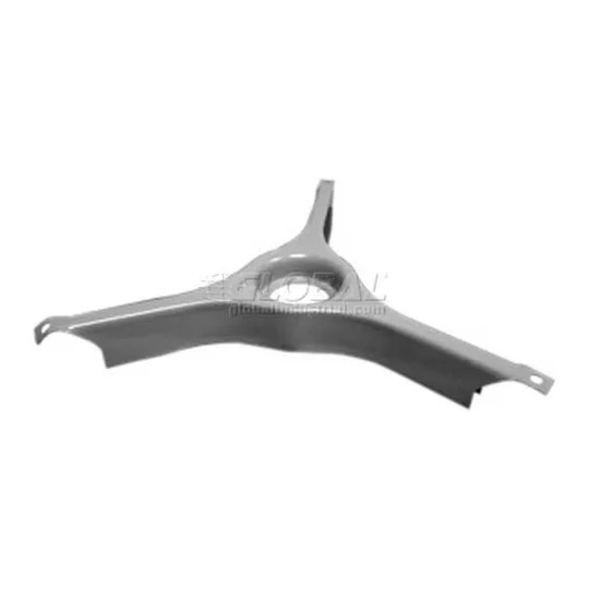 3-wing belt drive bearing bracket assembly with 3/4-inch shaft and bearings