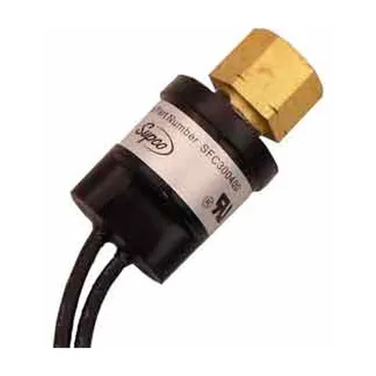 Fan cycling pressure switch with 210 PSI open and 275 PSI closed settings
