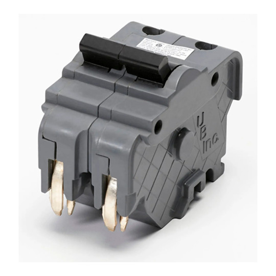 Type UBIF thick 2-pole 15A replacement circuit breaker