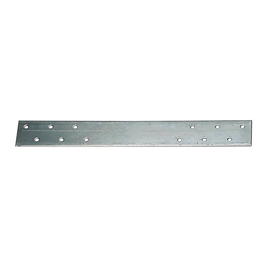 Carbon steel plate straps for protecting pipe and electrical wire at wood studs