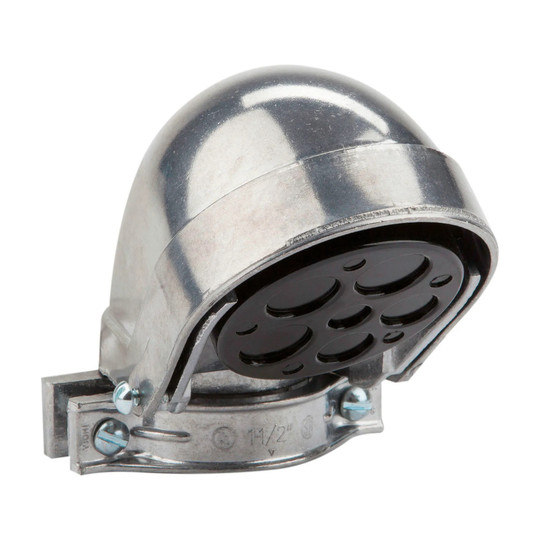 2 inch clamp-on aluminum entrance cap for service entry conduit