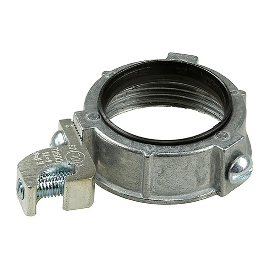 3-inch insulated ground bushing with lay-in lug