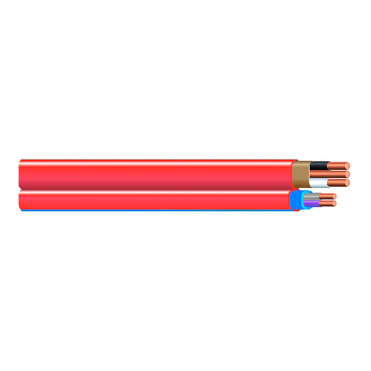 Orange 200 ft coil of NM-B-PCS duo cable