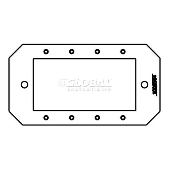 1-gang MAAP poke-through plate