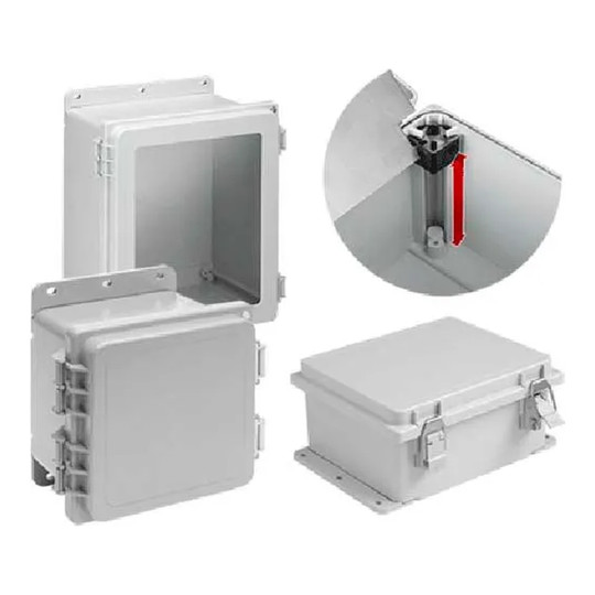 Gasket-sealed electrical enclosure