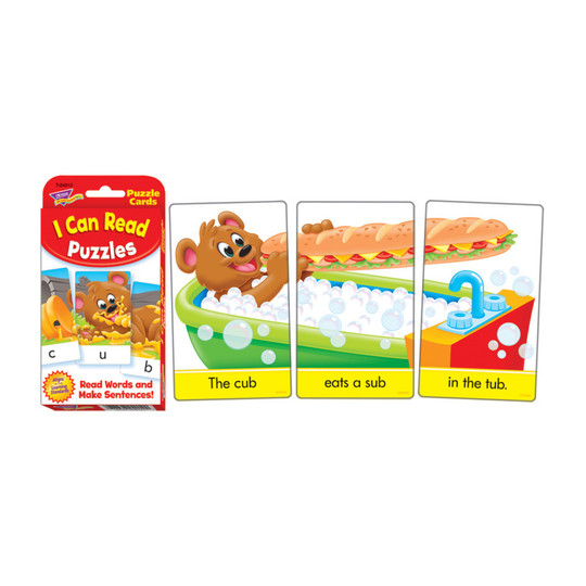 Early Reading Challenge Card Puzzles